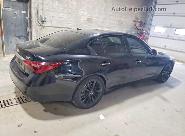 JN1EV7AP5JM591161 2018 INFINITI Q50 Black Задня права чверть