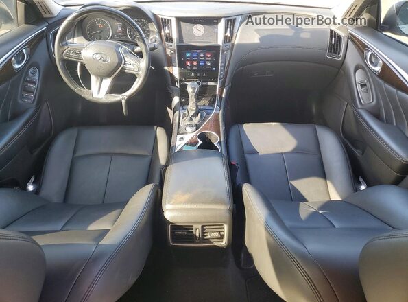 JN1EV7AP5KM510855 2019 INFINITI Q50 Белый Вид панели приборов