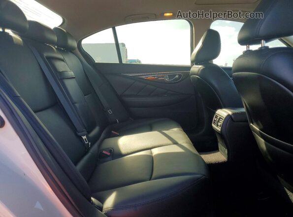 JN1EV7AP5KM510855 2019 INFINITI Q50 Белый Вид задних сидений