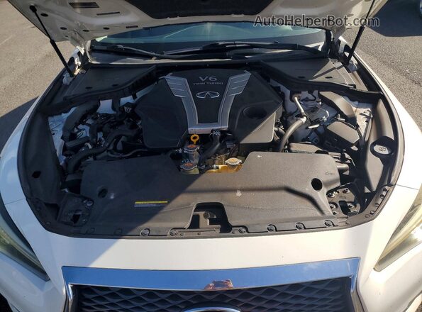 JN1EV7AP5KM510855 2019 INFINITI Q50 Белый Вид задней части салона