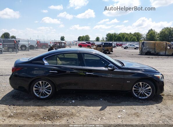 JN1EV7AP5KM511861 2019 INFINITI Q50 Черный Вид задней части салона