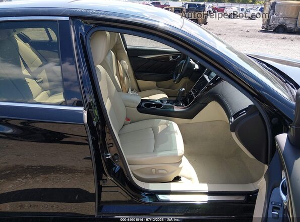 JN1EV7AP5KM511861 2019 INFINITI Q50 Черный Вид салона спереди
