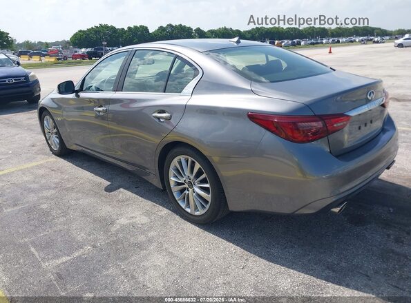 JN1EV7AP5KM519541 2019 INFINITI Q50 Gray უკანა მარცხენა