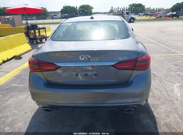 JN1EV7AP5KM519541 2019 INFINITI Q50 Gray 