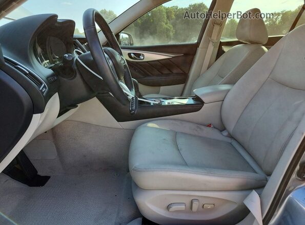JN1EV7AP5LM207026 2020 INFINITI Q50 Silver Front interior view