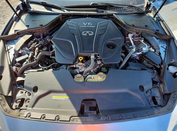 JN1EV7AP5LM207026 2020 INFINITI Q50 Silver Rear interior view