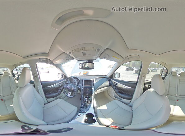JN1EV7AP5LM207026 2020 INFINITI Q50 Silver VIN sticker view