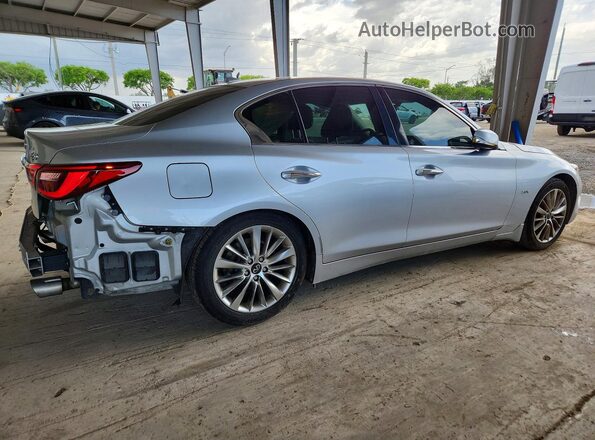 JN1EV7AP5LM208516 2020 INFINITI Q50 Серебряный Задняя правая четверть