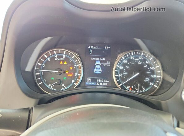 JN1EV7AP5LM208516 2020 INFINITI Q50 Серебряный Вид щитка приборов