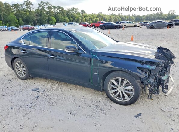 JN1EV7AP6GM302216 2016 INFINITI Q50 Black Առջևի աջ