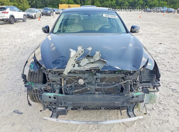 JN1EV7AP6GM302216 2016 INFINITI Q50 Black Դիմացի տեսք
