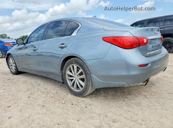 JN1EV7AP6GM305570 2016 INFINITI Q50 Blue Հետևի ձախ