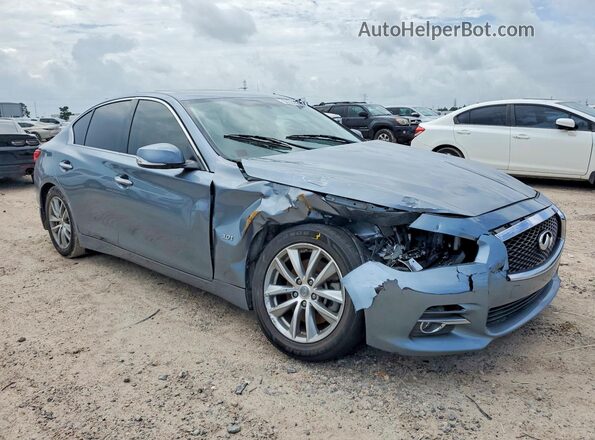 JN1EV7AP6GM305570 2016 INFINITI Q50 Blue Առջևի աջ