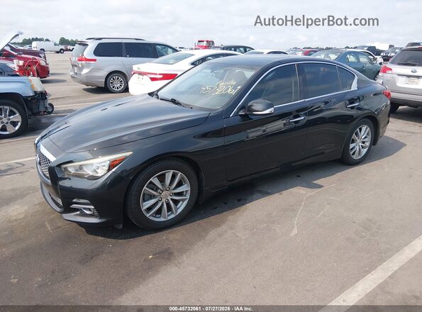 JN1EV7AP6HM731602 2017 INFINITI Q50 Black Vista tres cuartos delantera izquierda