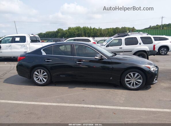 JN1EV7AP6HM731602 2017 INFINITI Q50 Black Vista interior trasera