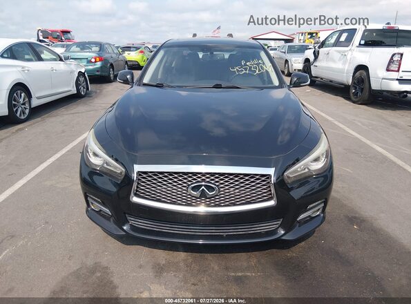 JN1EV7AP6HM731602 2017 INFINITI Q50 Black Vista del cuadro de instrumentos