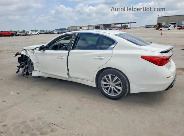 JN1EV7AP6HM738260 2017 INFINITI Q50 White Հետևի ձախ