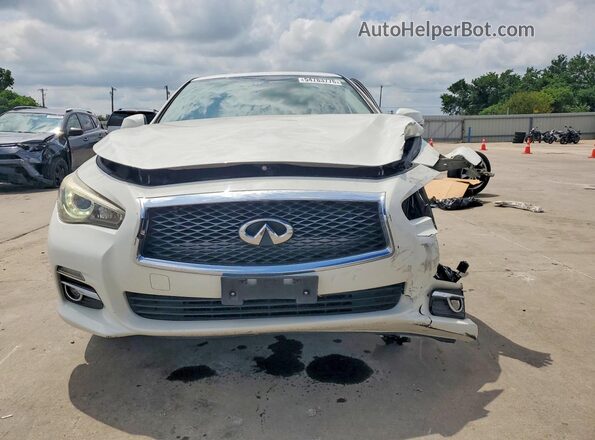JN1EV7AP6HM738260 2017 INFINITI Q50 White Դիմացի տեսք