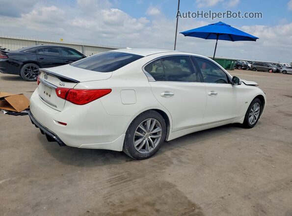 JN1EV7AP6HM738260 2017 INFINITI Q50 White Հետևի աջ