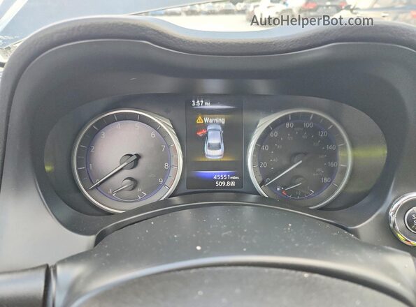 JN1EV7AP6HM740171 2017 INFINITI Q50 Gray Instrument cluster view