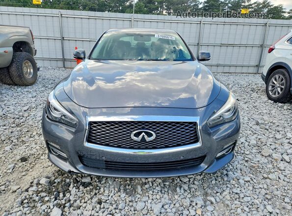 JN1EV7AP6HM740171 2017 INFINITI Q50 Gray Front view