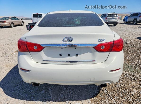JN1EV7AP6HM741725 2017 INFINITI Q50 White Vista trasera