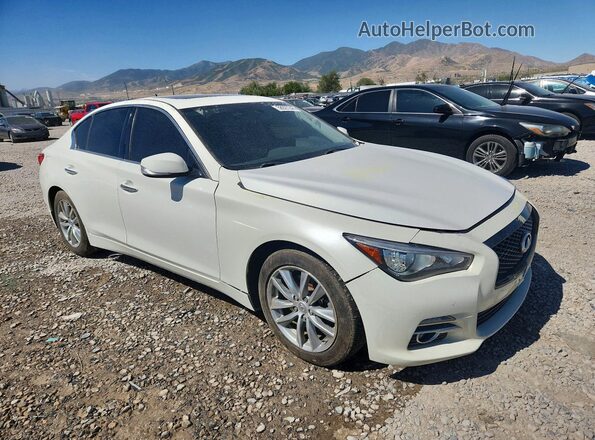 JN1EV7AP6HM741725 2017 INFINITI Q50 White Delantero derecho