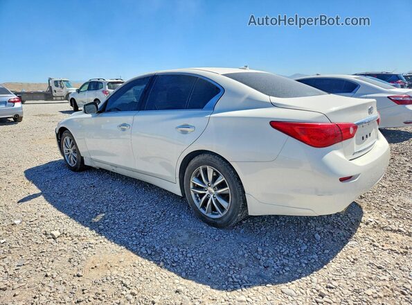 JN1EV7AP6HM741725 2017 INFINITI Q50 White Trasero izquierdo