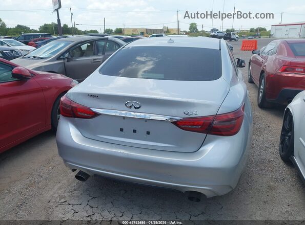 JN1EV7AP6JM350970 2018 INFINITI Q50 Серебряный 