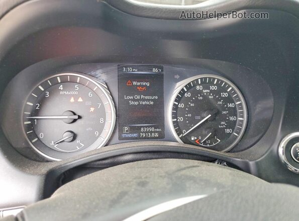 JN1EV7AP6JM352346 2018 INFINITI Q50 Silver ხელსაწყოთა პანელის ხედი