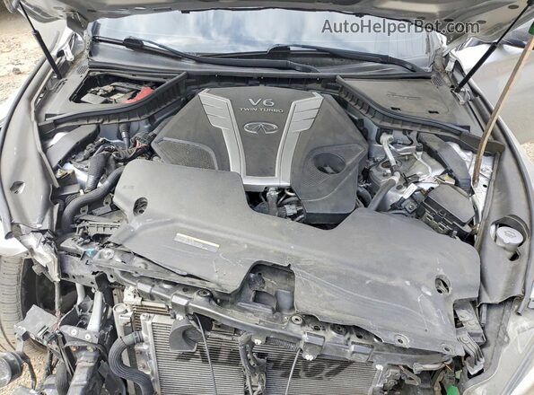 JN1EV7AP6JM352346 2018 INFINITI Q50 Silver უკანა სალონის ხედი