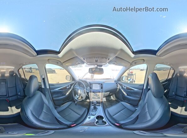 JN1EV7AP6JM353836 2018 INFINITI Q50 Gray VIN sticker view