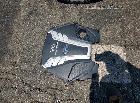 JN1EV7AP6JM360477 2018 INFINITI Q50 White Շարժիչի բաժամունքի տեսք