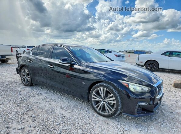 JN1EV7AP6JM363296 2018 INFINITI Q50 Black Передня права чверть