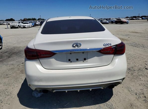 JN1EV7AP6JM364304 2018 INFINITI Q50 White Vista trasera