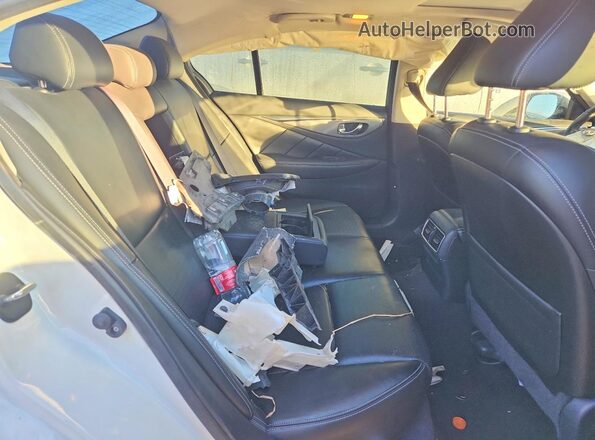 JN1EV7AP6JM366361 2018 INFINITI Q50 White Вид задніх сидінь