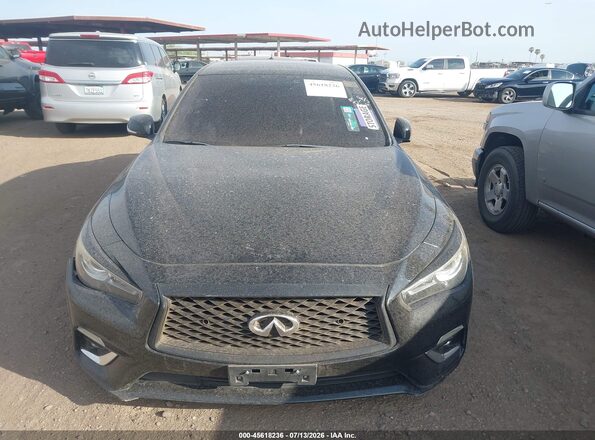 JN1EV7AP6KM513294 2019 INFINITI Q50 Black Սարքավորումների վահանակի տեսք