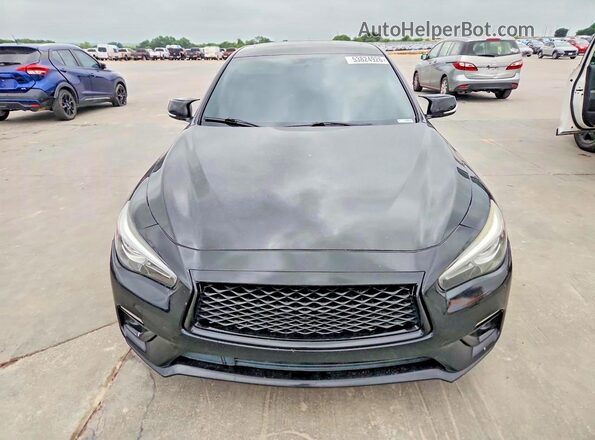 JN1EV7AP6KM514588 2019 INFINITI Q50 Black წინა ხედი