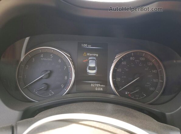 JN1EV7AP6KM515949 2019 INFINITI Q50 White ხელსაწყოთა პანელის ხედი