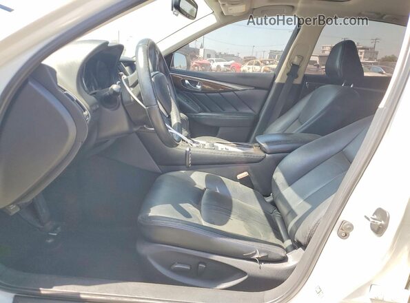 JN1EV7AP6KM515949 2019 INFINITI Q50 White წინა სალონის ხედი