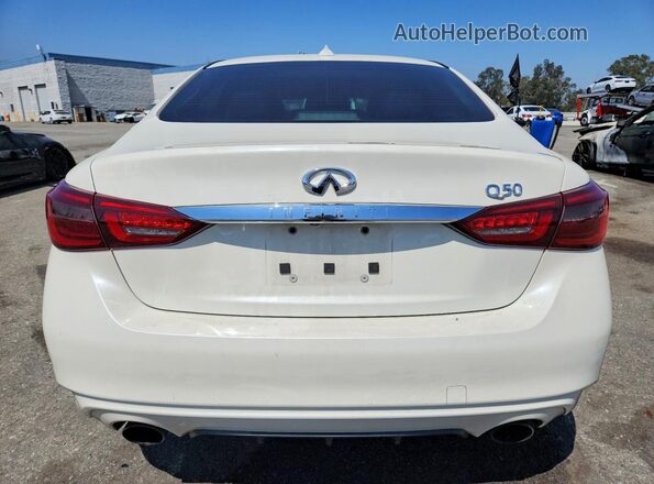 JN1EV7AP6KM516311 2019 INFINITI Q50 White Widok z tyłu