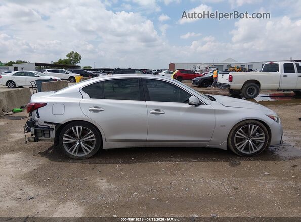 JN1EV7AP6KM519239 2019 INFINITI Q50 Серебряный Панорамный вид салона 360°