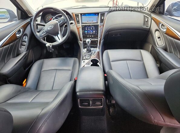 JN1EV7AP6KM519323 2019 INFINITI Q50 Silver წინა პანელის ხედი