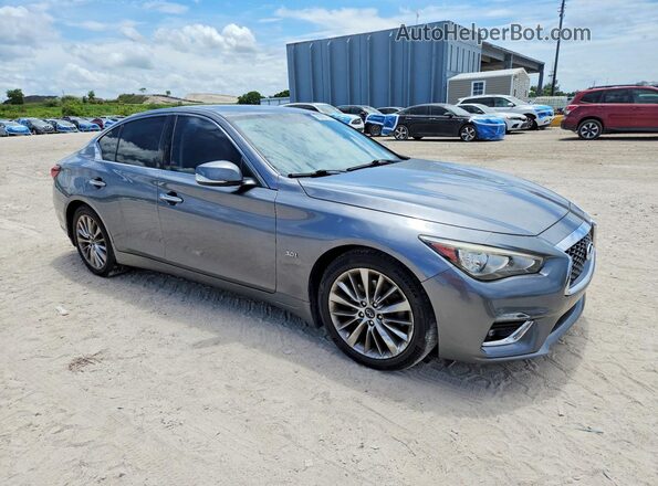 JN1EV7AP6KM519323 2019 INFINITI Q50 Silver წინა მარჯვენა