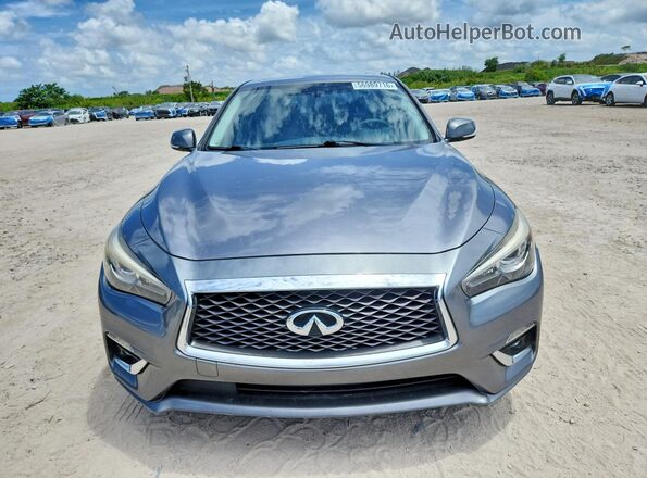 JN1EV7AP6KM519323 2019 INFINITI Q50 Silver წინა ხედი