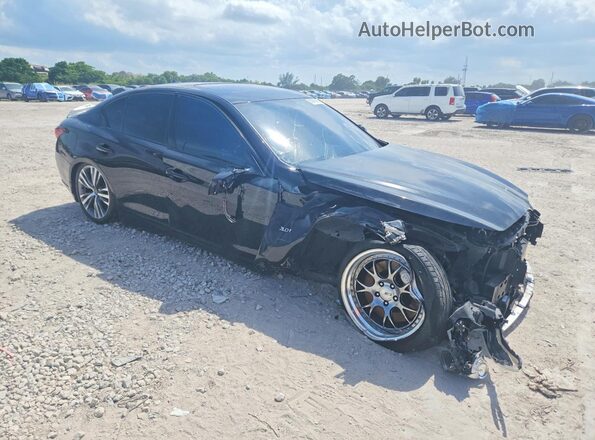 JN1EV7AP6LM204894 2020 INFINITI Q50 Черный Передняя правая четверть