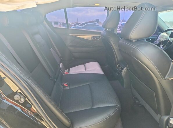JN1EV7AP6LM204894 2020 INFINITI Q50 Черный Вид задних сидений