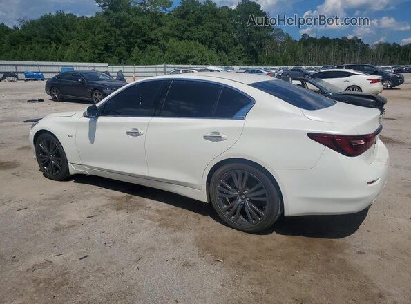 JN1EV7AP6LM206533 2020 INFINITI Q50 White უკანა მარცხენა
