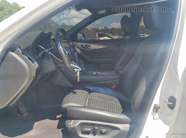 JN1EV7AP6LM206533 2020 INFINITI Q50 White წინა სალონის ხედი