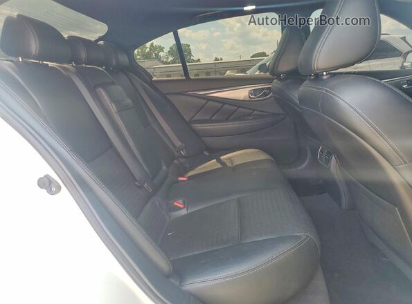 JN1EV7AP6LM206533 2020 INFINITI Q50 White უკანა სავარძლების ხედი